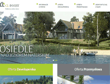 Tablet Screenshot of clinvest.pl